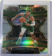 Jayson Tatum [Silver Prizm] Basketball Cards 2019 Panini Select Prices