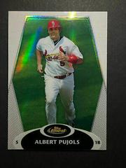 Albert Pujols [Refractor] #75 Baseball Cards 2008 Finest Prices