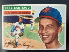 Jose Santiago [Gray Back] #59 Baseball Cards 1956 Topps Prices