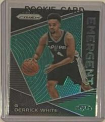 Derrick White [Green Prizm] Basketball Cards 2017 Panini Prizm Emergent Prices
