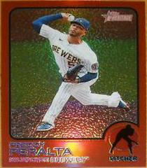 Freddy Peralta [Chrome Red] Baseball Cards 2022 Topps Heritage Prices