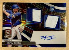 Kevin Smith [Hyper] #RDJA-KS Baseball Cards 2022 Panini Chronicles Rookie Dual Jersey Autographs Prices