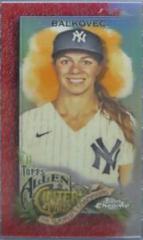 Rachel Balkovec [Red] Baseball Cards 2022 Topps Allen & Ginter Chrome Prices