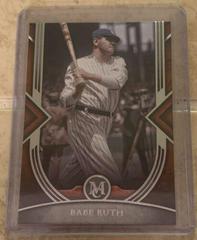 Babe Ruth #60 Baseball Cards 2022 Topps Museum Collection Prices
