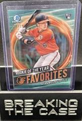 Ryan Mountcastle [Aqua Refractor] Baseball Cards 2021 Bowman Chrome Rookie of the Year Favorites Prices