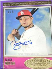 Yadier Molina [Purple] #BC1-YM Baseball Cards 2018 Topps Brooklyn Collection Autographs Prices