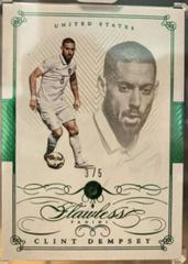 Clint Dempsey [Emerald] Soccer Cards 2016 Panini Flawless Prices