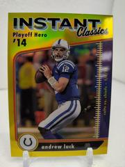 Andrew Luck [Gold] #IC-12 Football Cards 2022 Panini Classics Instant Prices