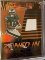 A. J. Brown Football Cards 2022 Panini Zenith Zoned In Prices