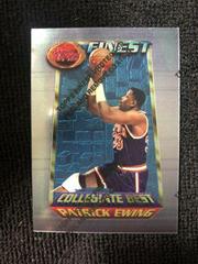 Patrick Ewing [w/ Coating] Basketball Cards 1994 Finest Prices