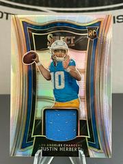 Justin Herbert [Prizm] Football Cards 2020 Panini Select Rookie Swatches Prices
