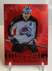 Nathan MacKinnon [Precious Metal Gems Green] #RT-15 Hockey Cards 2022 Skybox Metal Universe 2013 Retro Prices