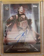 Asuka #GA-A Wrestling Cards 2021 Topps WWE Undisputed Grand Slam Champions Autographs Prices