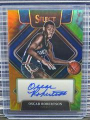Oscar Robertson [Tie Dye Prizm] #SG-ORB Basketball Cards 2021 Panini Select Signatures Prices