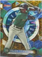 Felnin Celesten [Gold Lava] Baseball Cards 2023 Bowman's Best Top Prospects Prices