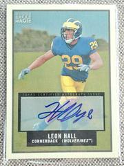 Leon Hall [Autograph] #148 Football Cards 2009 Topps Magic Prices