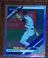 Edwin Diaz [Press Proof] Baseball Cards 2019 Panini Donruss Prices