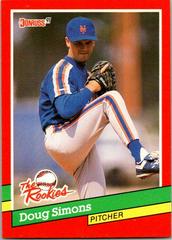 Doug Simons #26 Baseball Cards 1991 Donruss Rookies Prices