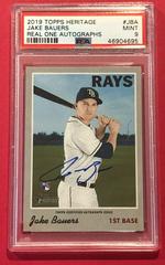 Jake Bauers #JBA Baseball Cards 2019 Topps Heritage Real One Autographs Prices