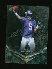 Teddy Bridgewater Football Cards 2014 Bowman Sterling Prices