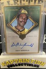 Dave Winfield [Emerald] #HAFA-DWI Baseball Cards 2023 Topps Gilded Collection Gold Framed Hall of Famers Autographs Prices