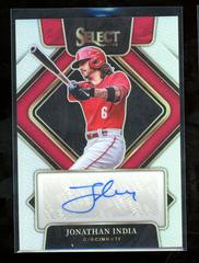 Jonathan India [Holo] Baseball Cards 2022 Panini Select Signatures Prices