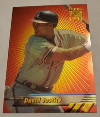 David Justice #7 Baseball Cards 1994 Stadium Club Finest Prices