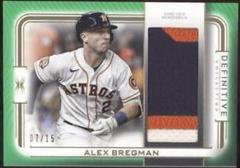 Alex Bregman #DPC-AB2 Baseball Cards 2023 Topps Definitive Patch Collection Prices