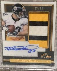 Heath Miller [Patch Autograph Bronze] #128 Football Cards 2018 Panini One Prices
