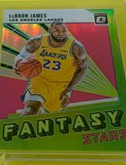 LeBron James [Pink] #2 Basketball Cards 2018 Panini Donruss Optic Fantasy Stars Prices