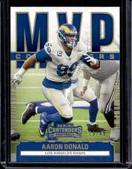 Aaron Donald [Gold] #MC-AD Football Cards 2020 Panini Contenders MVP Prices