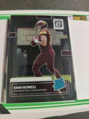 Sam Howell [Optic Preview Black Pandora] #P-305 Football Cards 2022 Panini Donruss Prices