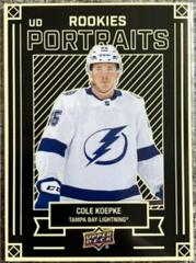 Cole Koepke Hockey Cards 2022 Upper Deck UD Portraits Prices