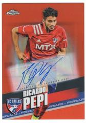 Ricardo Pepi [Autograph Orange] Soccer Cards 2022 Topps Chrome MLS Prices