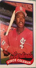 Vince Coleman Baseball Cards 1989 Topps Prices