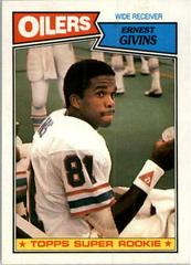 Ernest Givins Football Cards 1987 Topps Prices