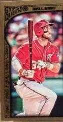 Bryce Harper [Mini Batting Gold] #45 Baseball Cards 2015 Topps Gypsy Queen Prices