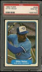 Otto Velez #625 Baseball Cards 1982 Fleer Prices
