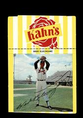 Wade Blasingame Baseball Cards 1966 Kahn's Wieners Prices