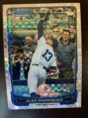 Alex Rodriguez [Xfractor] #66 Baseball Cards 2012 Bowman Chrome Prices