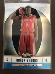 Aaron Brooks [Blue Refractor] #126 Basketball Cards 2006 Finest Prices