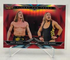 Pete Dunne, Matt Riddle [Red] #TT-13 Wrestling Cards 2020 Topps WWE Finest Tag Teams Prices