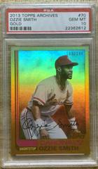 Ozzie Smith [Gold] #70 Baseball Cards 2013 Topps Archives Prices