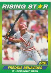Freddie Benavides #53 Baseball Cards 1992 Score Rising Stars Prices