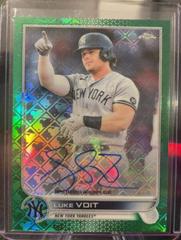 Luke Voit [Green] #CA-LV Baseball Cards 2022 Topps Chrome Logofractor Autographs Prices