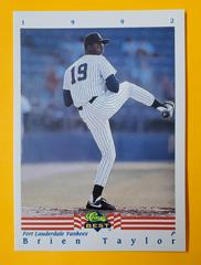 Brien Taylor Baseball Cards 1992 Classic Game Prices