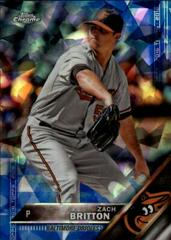 Zach Britton #63 Baseball Cards 2016 Topps Chrome Sapphire Prices