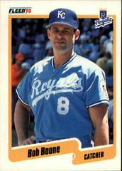 Bob Boone #102 Baseball Cards 1990 Fleer Prices