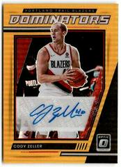 Cody Zeller [Gold] Basketball Cards 2021 Panini Donruss Optic Dominators Signatures Prices