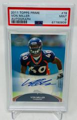 Von Miller [Autograph Gold] #78 Football Cards 2011 Topps Prime Prices